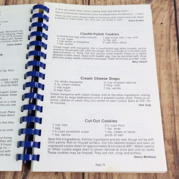 St. John and St. Catherine Church Cookbook Mt. Carroll IL Midwest Recipes - Picture 7 of 10